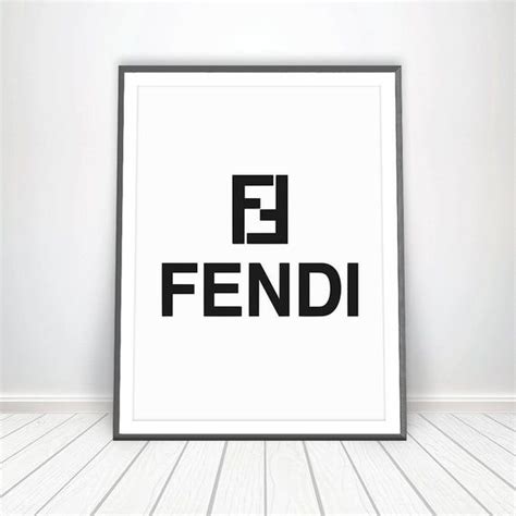 free poster fendi|fendi art for sale.